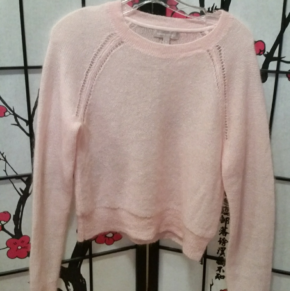 Pink sweater